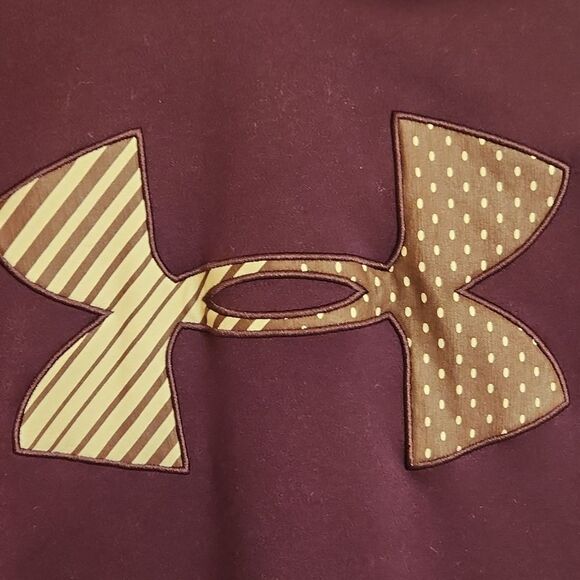 Under Armour "Storm" Loose-Fit Purple Fleece Hoodie Women's Size S - Picture 2 of 9